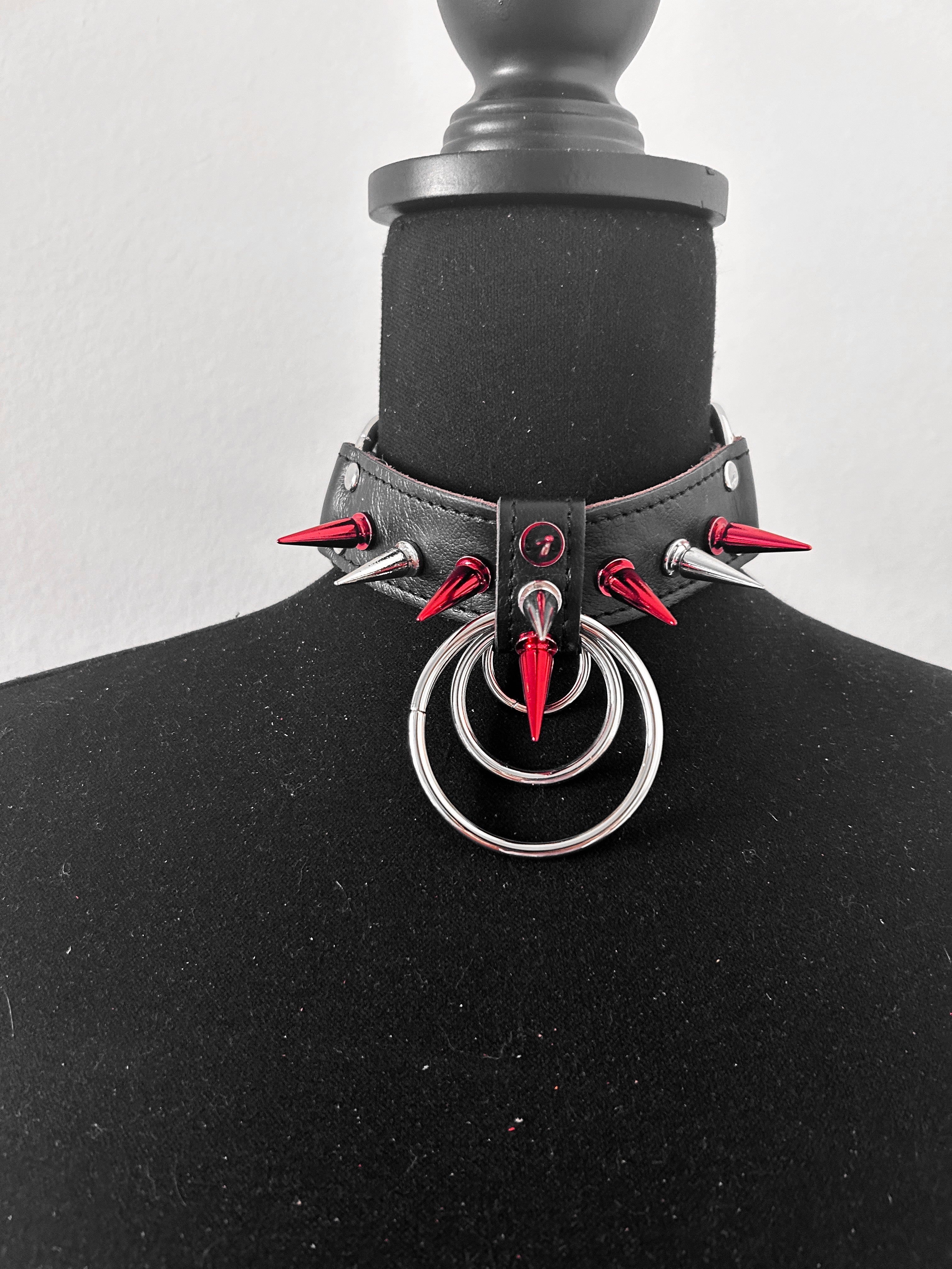 Forbidden Feelingz Spiked Collar