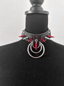 Forbidden Feelingz Spiked Collar