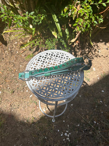 Emerald Forest Fairy Spiked Leg Garter